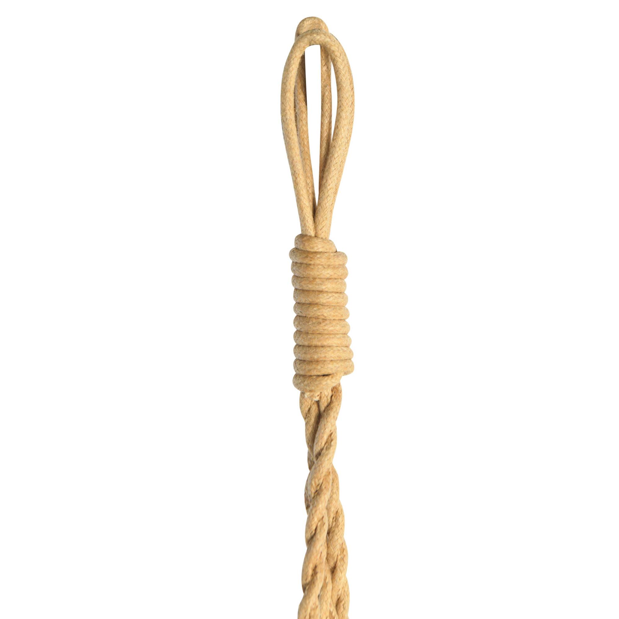 Hello Honey® Straw & Jute Hanging Planter